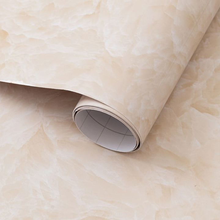 BowLift | Marbleing Water-repellent Tile PVC Single Peel and Stick Tile for Bathroom Back Wall