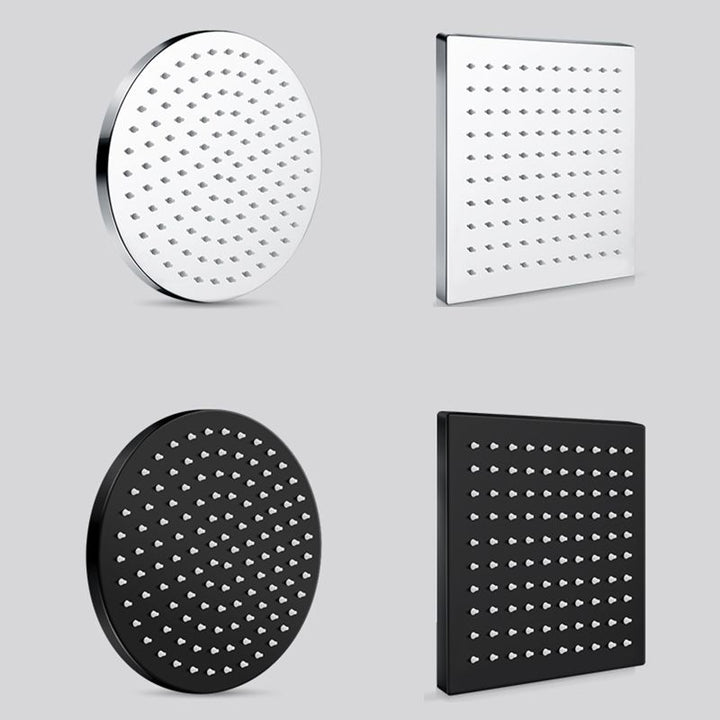 BowLift | Contemporary square shower head combination with hand shower