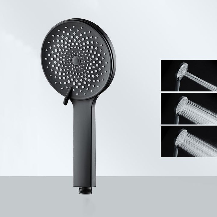 BowLift | Contemporary round shower head in solid color handheld shower head for the bathroom