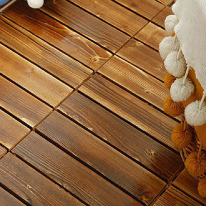 BowLift | Outdoor Deck Board Wood Square Stripes Composite Flooring Terrace