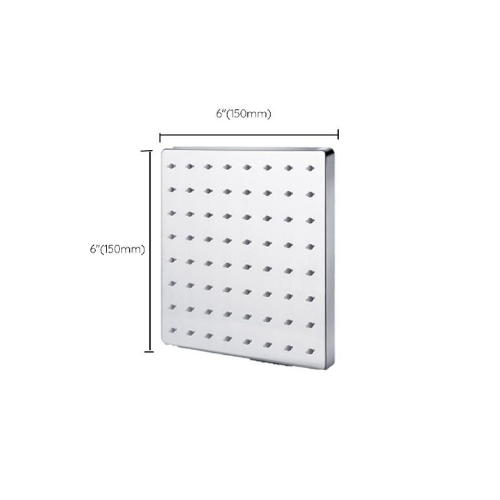 BowLift | Metal Shower Head Combo Contemporary Round Fixed Shower Head for the Bathroom