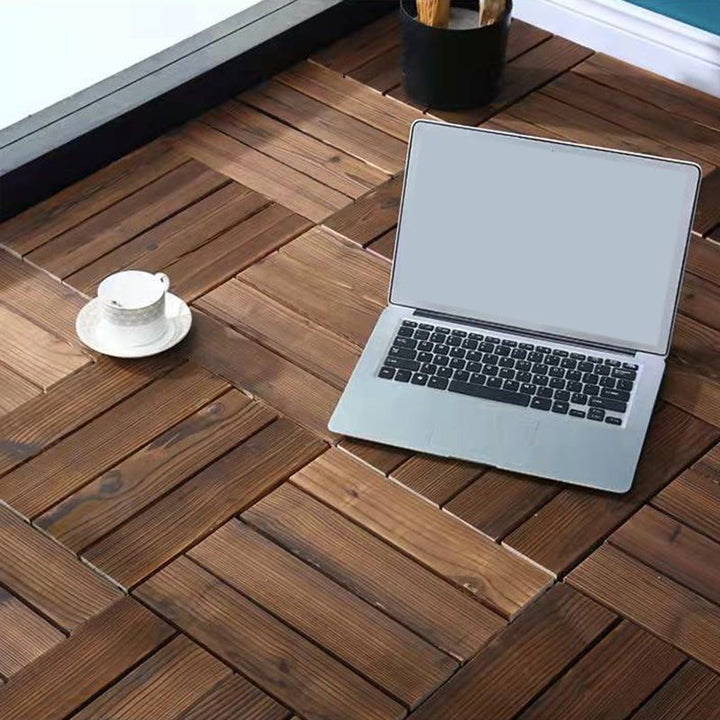 BowLift | Wood Terrace Tiles Plug-in System Installation Outdoor Terrace Tiles