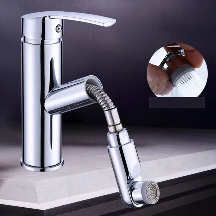 BowLift | Contemporary Vessel Faucet Pull-Down Faucet with Single Handle