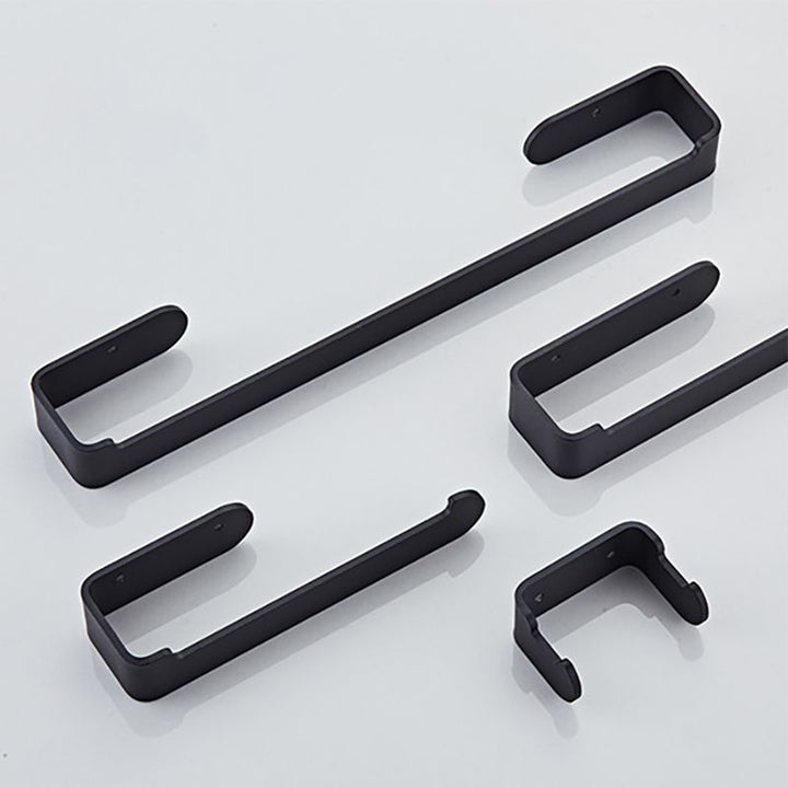 BowLift | Aluminum Alloy Bathroom Set 4-Piece Modern Style Bathroom Hardware Set