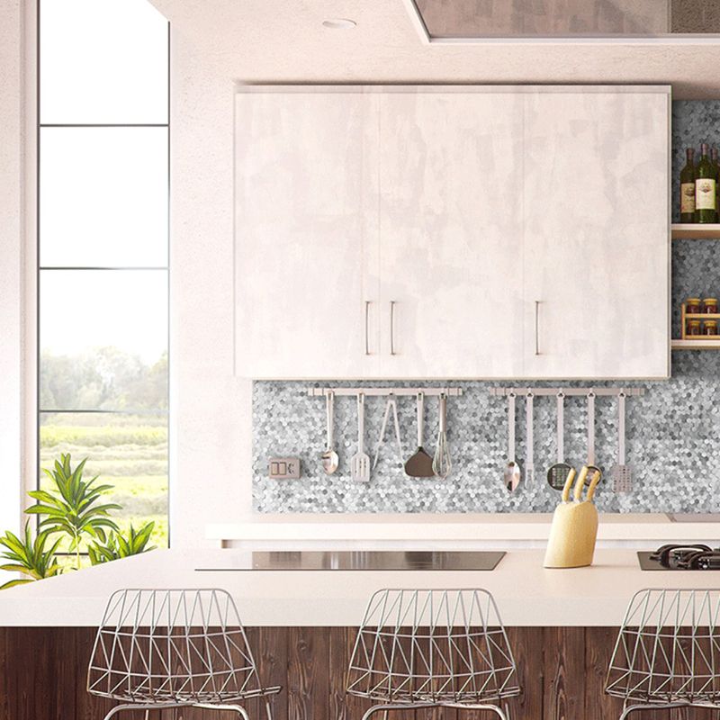 BowLift | Mosaic Tiles Waterproof Peel and Stick Wall Tile with Hexagonal Shape
