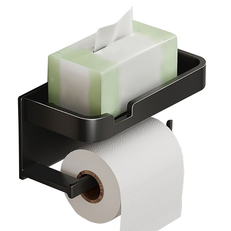 BowLift | Modern Style Aluminum Single Bathroom Accessory Set Paper Holder