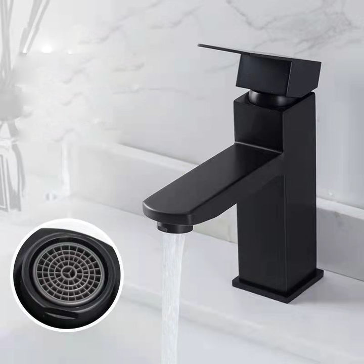 BowLift | Basic Centered Sink Faucet Monochrome Faucet Sink Bathroom Faucet