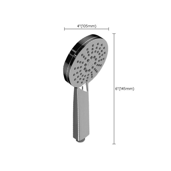 BowLift | Ceiling and wall mounted showerhead combination round chrome spray head