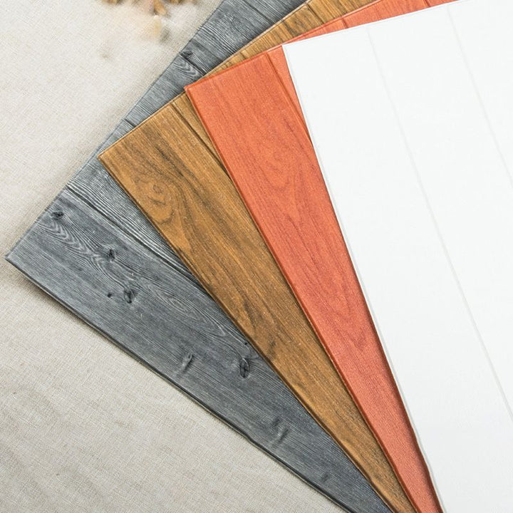 BowLift | 3D Embossed Interior Wall Covering Self-Adhesive Wood Look Wall Paneling