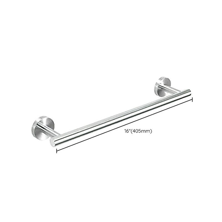 BowLift | Metal Simple Bathroom Accessories as a Single Piece or in a Set in Silver