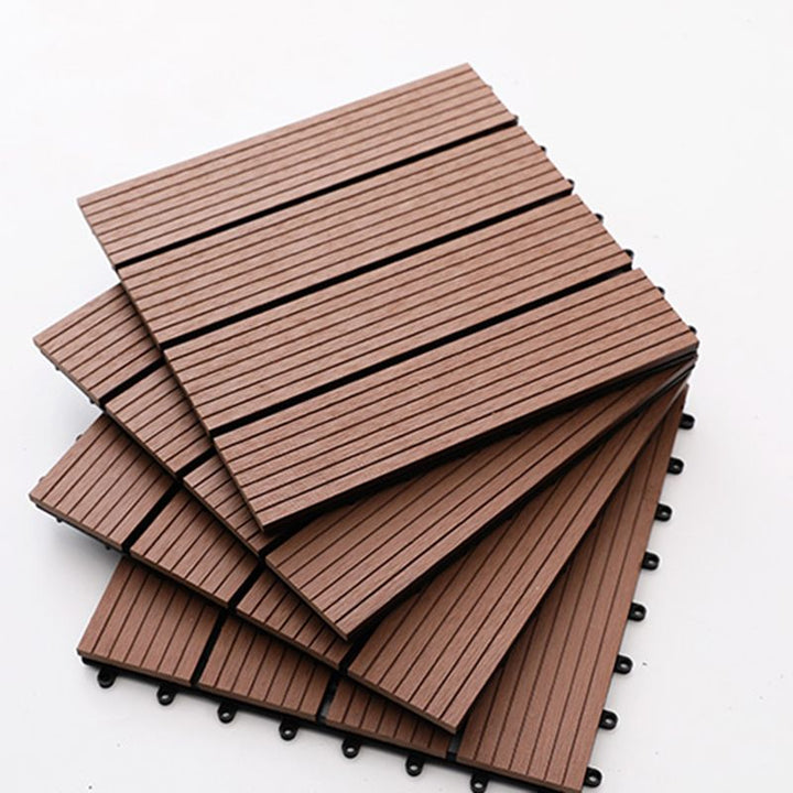 BowLift | Striped pattern terrace tiles interlocking tiles kit outdoor patio