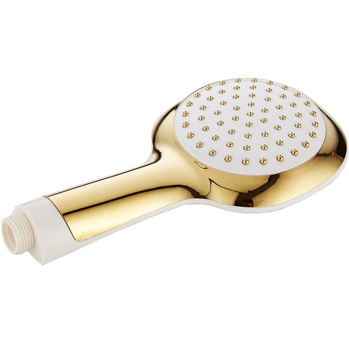 BowLift | Contemporary Shower Head Square Golden Bathroom Handheld Shower