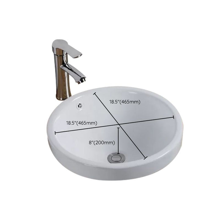 BowLift | Contemporary oval wash stand ceramic metal undercounter basin