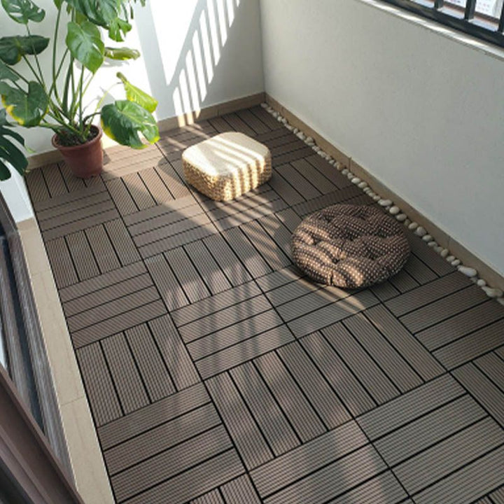 BowLift | Classic Cover Tile Laying Pattern Wood Outdoor Floor Tile
