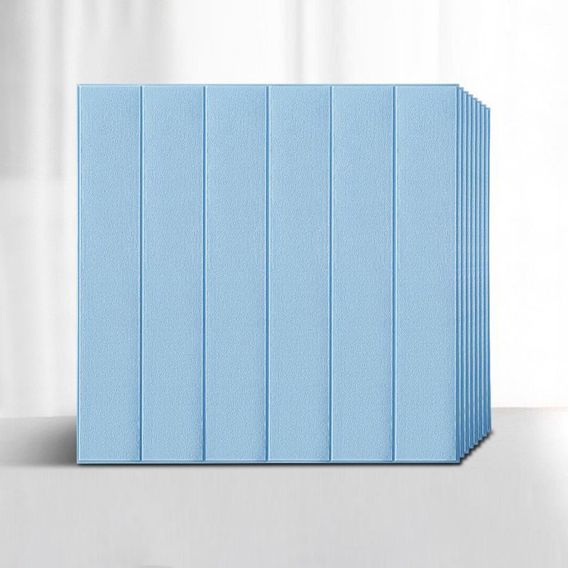 BowLift | Solid color 3D embossed wall panel waterproof foam interior wall tile