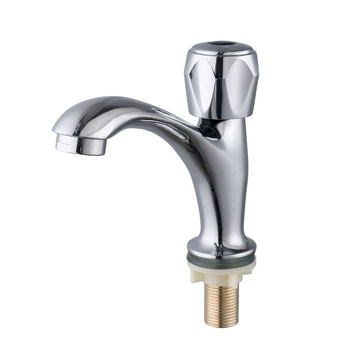 BowLift | Contemporary Centerset Faucet Knob Handle Low Arc Solid Brass Faucet