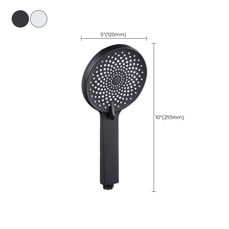 BowLift | Contemporary round shower head in solid color handheld shower head for the bathroom