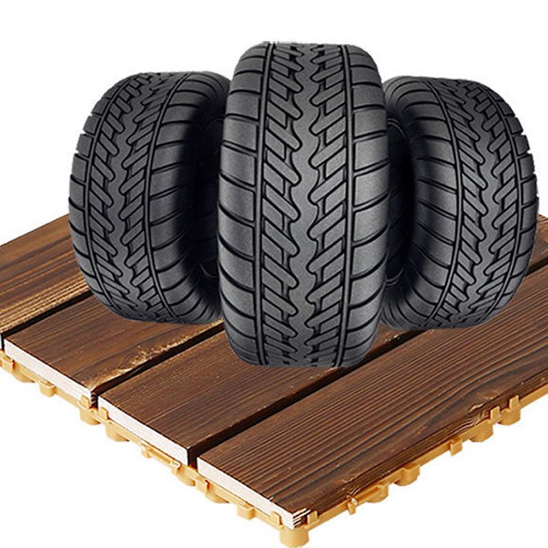 BowLift | Outdoor Deck Board Wood Square Stripes Composite Flooring Terrace