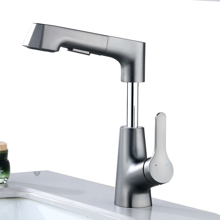 BowLift | Modern Faucet Solid Copper Centerset Bathroom Faucet