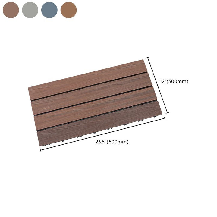 BowLift | Square Click Paver Tiles Striped Pattern Tiles