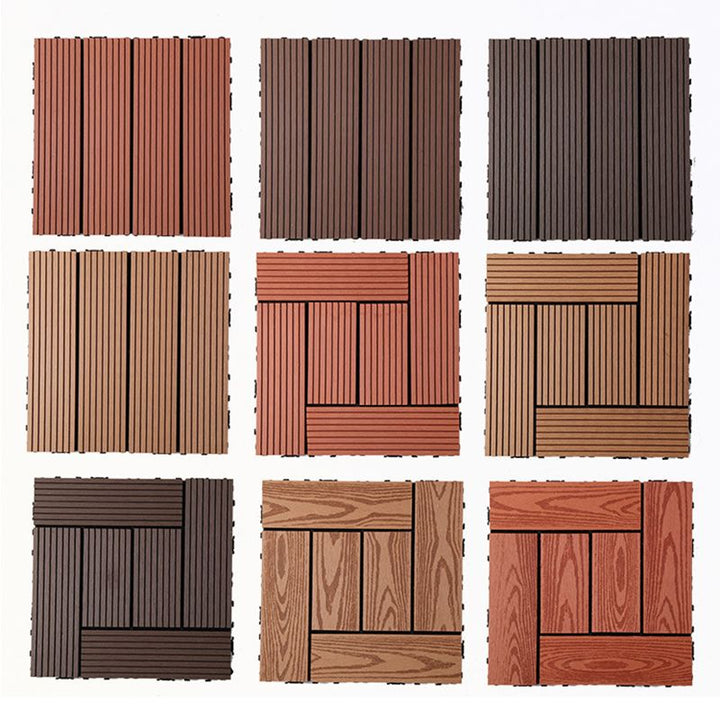 BowLift | Rectangular constructed tiles Water resistant parquet flooring for balcony