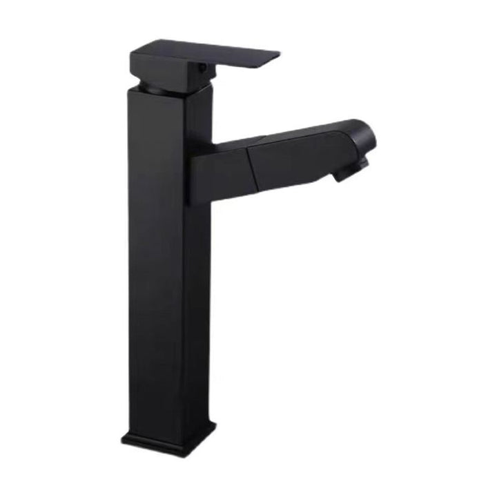 BowLift | Lever handle faucet Contemporary pull-out faucet for the bathroom