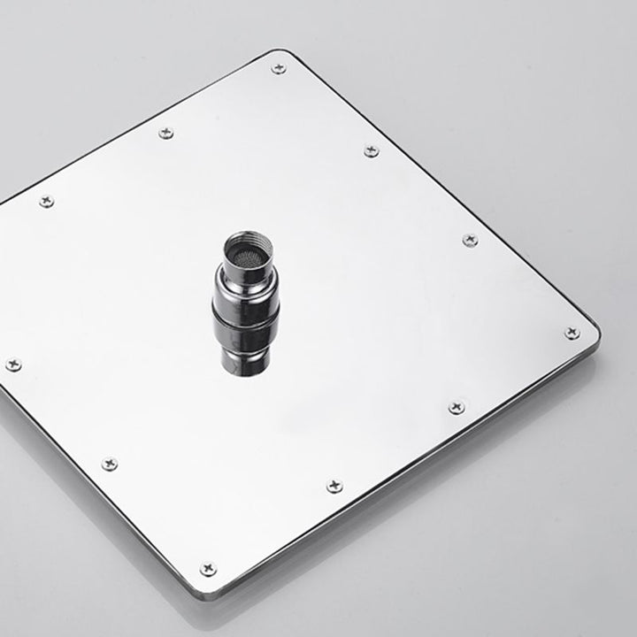 BowLift | Contemporary Showerhead Combination Dual Showerhead Stainless Steel Wall-Mounted Showerhead
