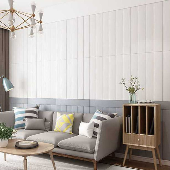 BowLift | Living Room Wall Paneling for Peeling and Attaching 3D Embossed Wall Paneling