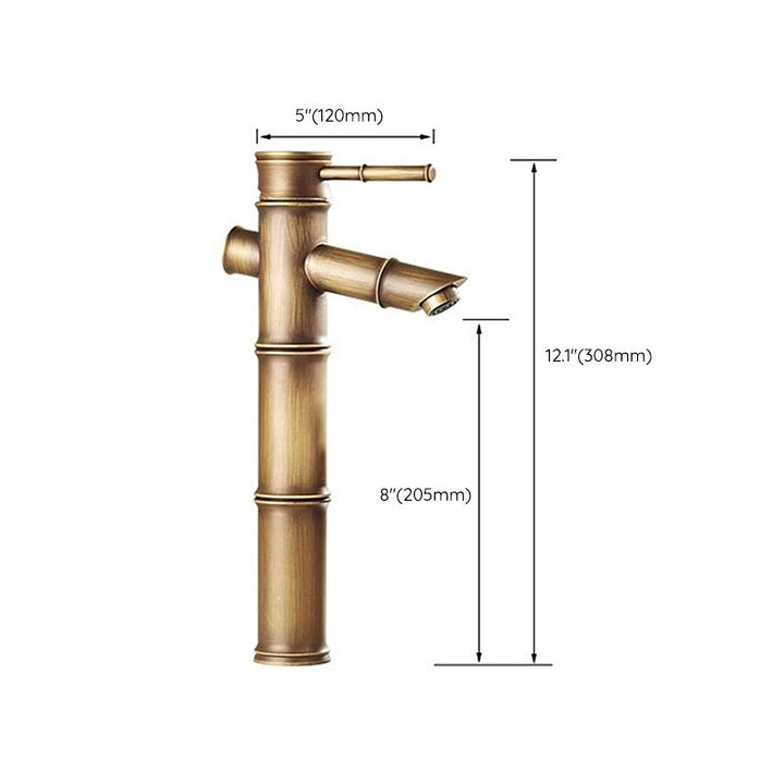 BowLift | A hole water tap country sink bathroom faucet with single lever handle