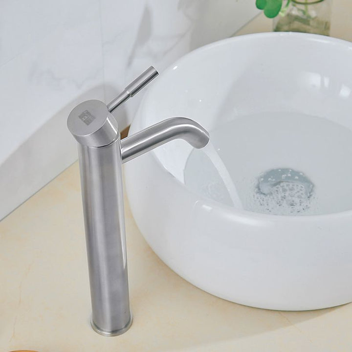 BowLift | Contemporary Vessel Faucet Single Handle Low Arc Copper Vessel Faucet