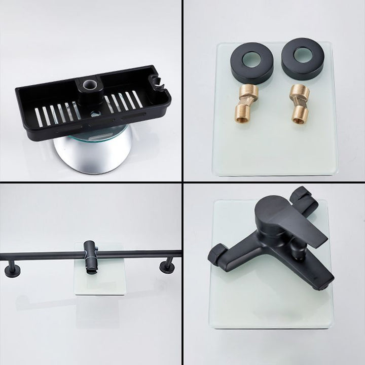 BowLift | Brass Wall-Mounted Shower System Single Handle Shower with Lever Handle