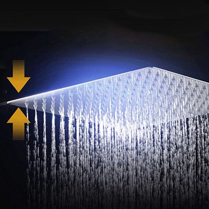 BowLift | Large Shower Head 304 Stainless Steel Standard Spray Pattern Fixed Shower Head