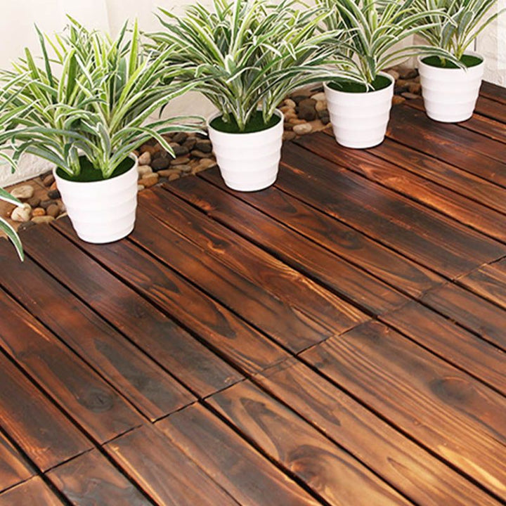 BowLift | Connection Patio Floor Tiles Made of Solid Wood Patio Floor Tiles