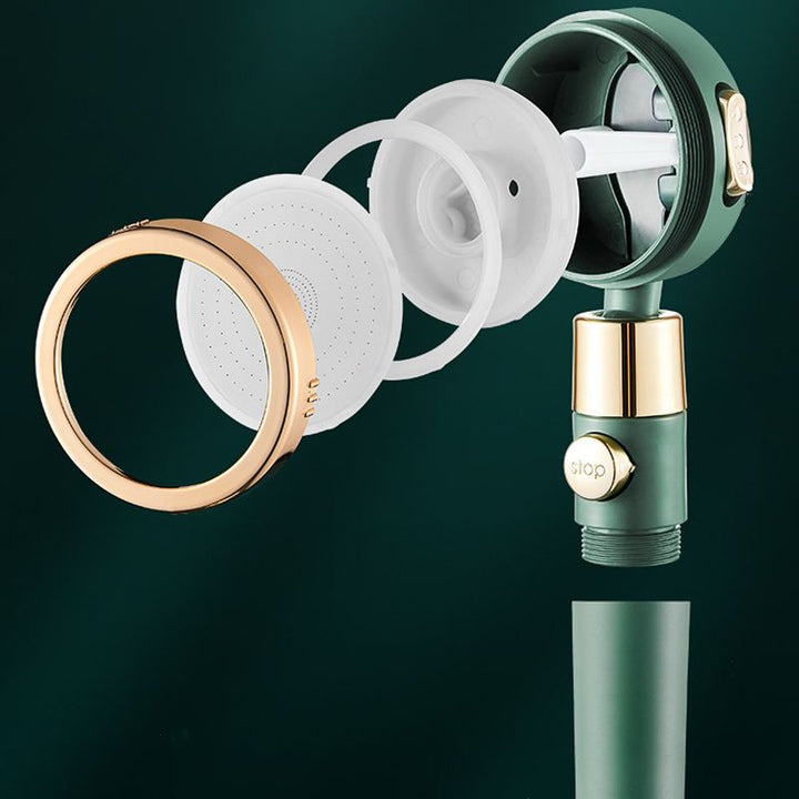 BowLift | Plastic Shower Head Modern Wall Mounted Adjustable Shower Head