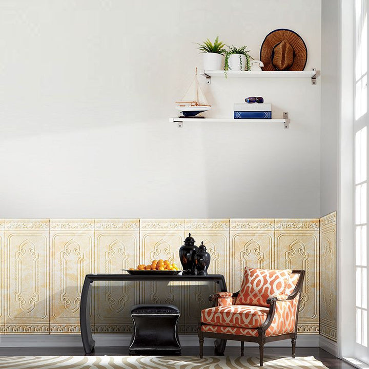 BowLift | Glam Scratch Resistance Wainscoting 3D Peel and Stick Interior Wall Panel
