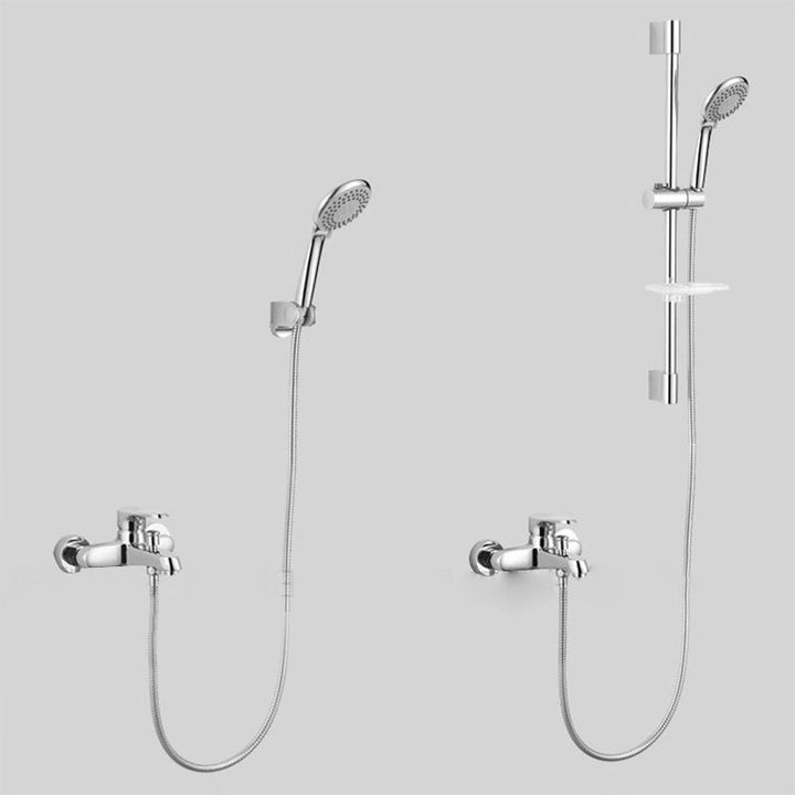 BowLift | Bathroom Bathtub Pull-Out Wall-Mounted Hand Shower Fixed Bathtub Faucet