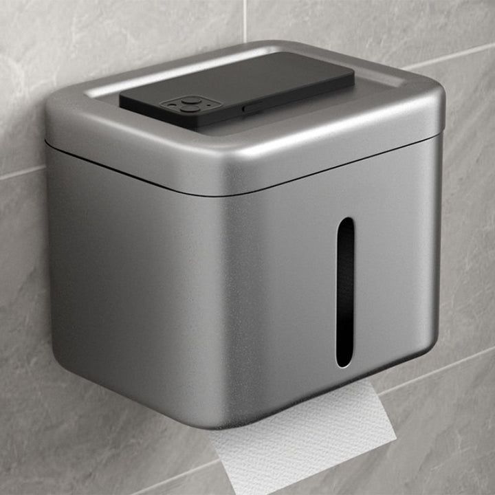 BowLift | Modern Gray Bathroom Accessory Kit Paper Holder Bath Shelf Bathroom Hardware Set