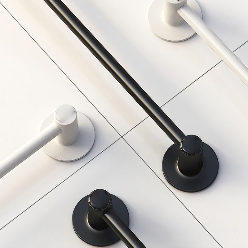 BowLift | 2-piece modern bathroom accessories set metal slipper rack/towel bar