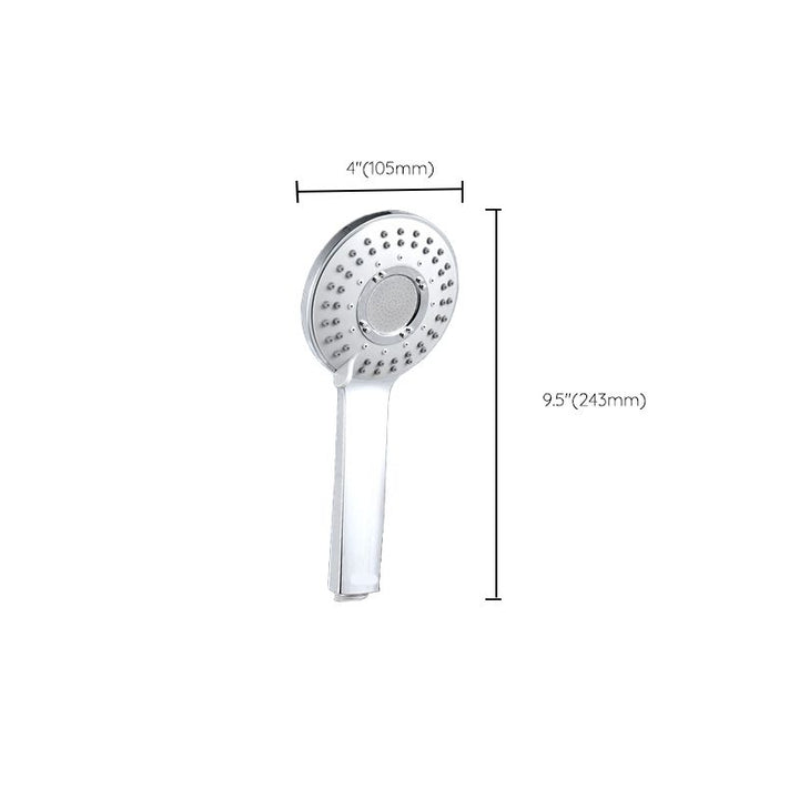 BowLift | Round Self-Cleaning Handheld Shower Adjustable Water Flow Wall Mounted Hand Shower