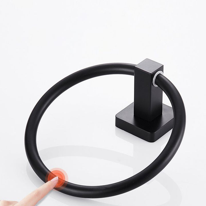 BowLift | Traditional Metal Bathroom Hardware Set Wall Hooks/Towel Bar/Ring & Paper Holder