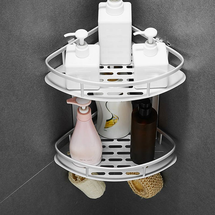 BowLift | Contemporary Metal Bathroom Accessories Hardware Set with Bathroom Shelf