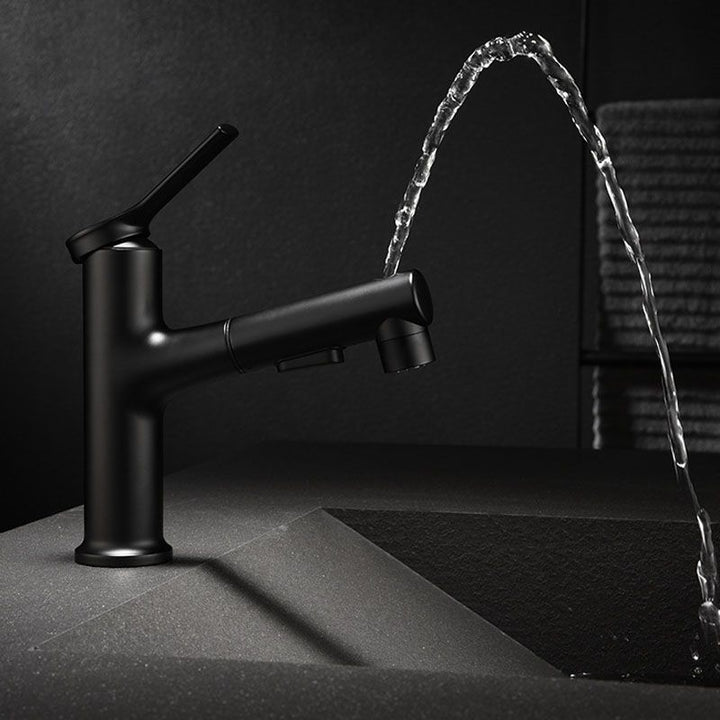 BowLift | Contemporary Style Faucets Widespread Lever Handles Faucets for Bathroom