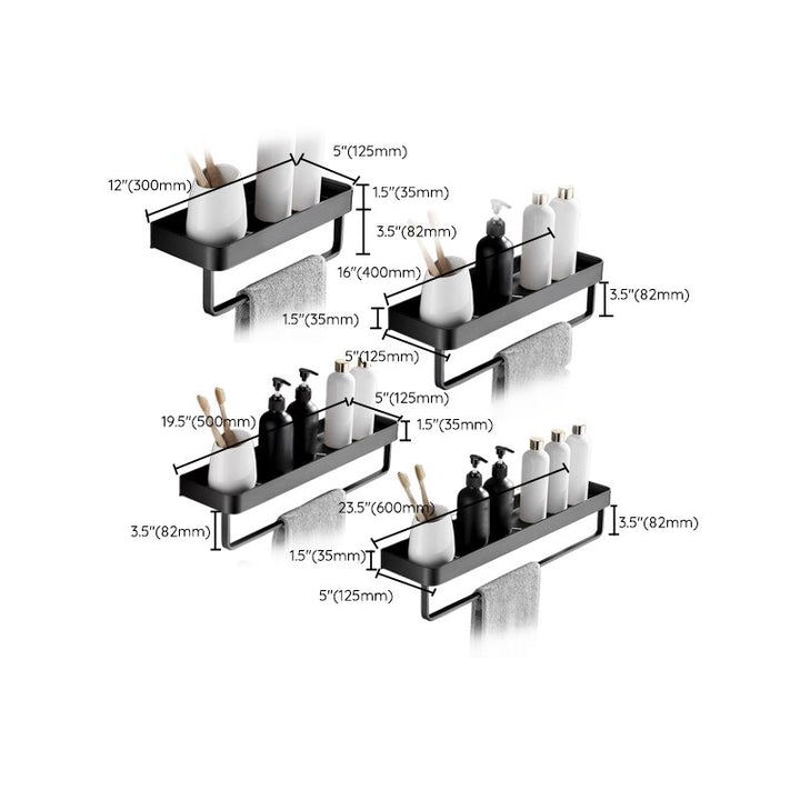 BowLift | Modern Metal Bathroom Accessory Set Drill and Screw Mount Bathroom Accessory Set