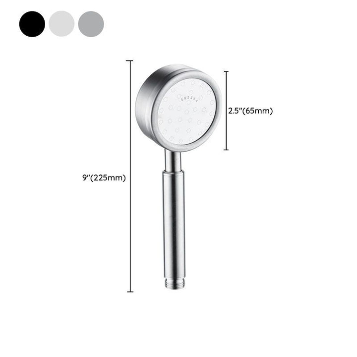 BowLift | Metal Handheld Showerhead Modern Solid Color Round Showerheads