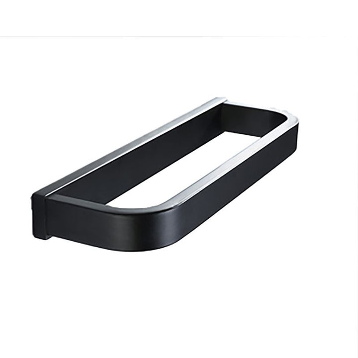 BowLift | Modern Bathroom Hardware Set Bathroom Shelf Towel Bar Black Bathroom Hardware Set