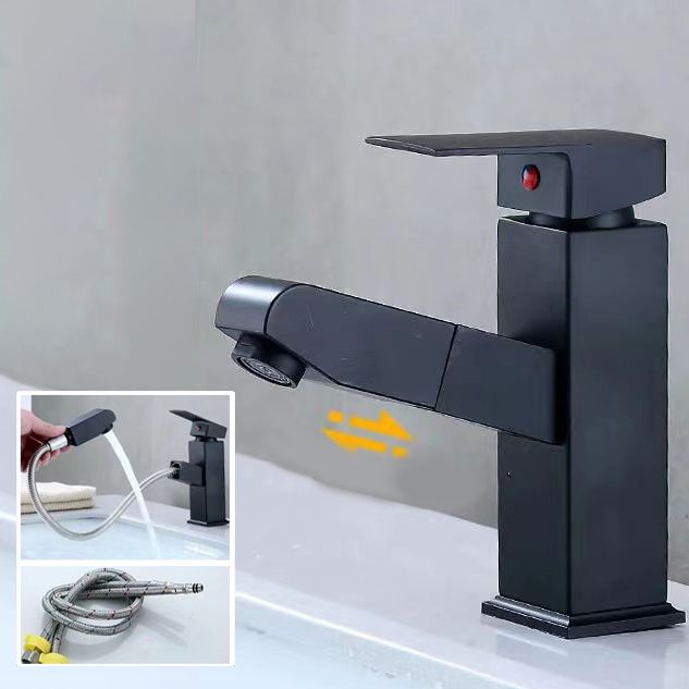BowLift | Lever handle faucet Contemporary pull-out faucet for the bathroom