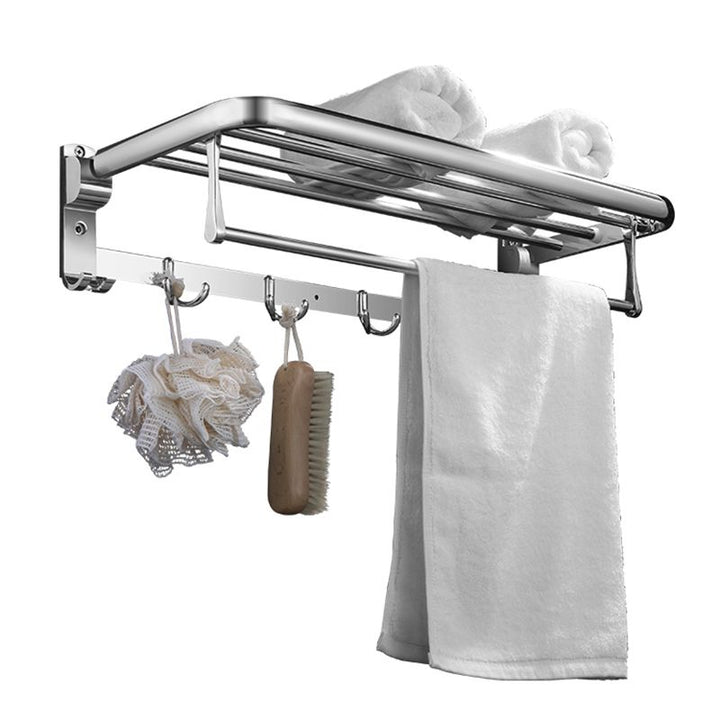 BowLift | Modern Stainless Steel Bathroom Shelf Paper Holder Bathroom Accessories Set