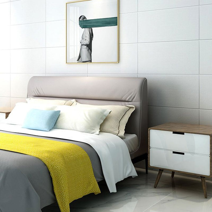 BowLift | Glam Wall Covering Peel and Stick Texture Effect Design Square Wall Panel
