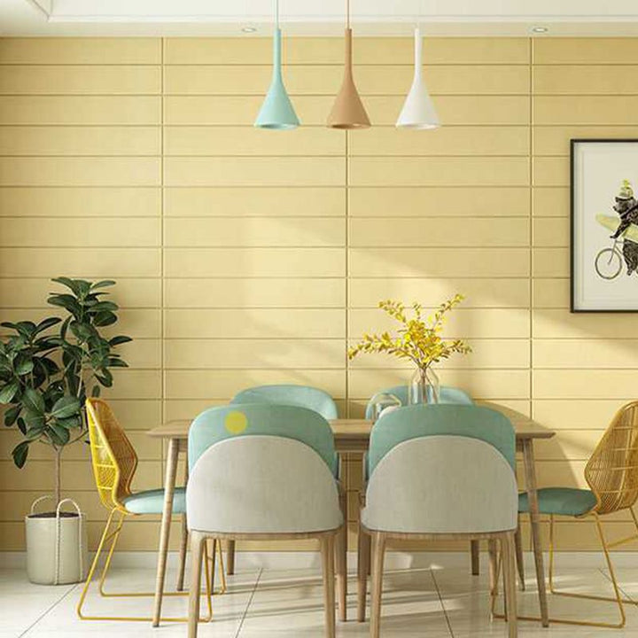 BowLift | Living Room Wall Paneling for Peeling and Attaching 3D Embossed Wall Paneling