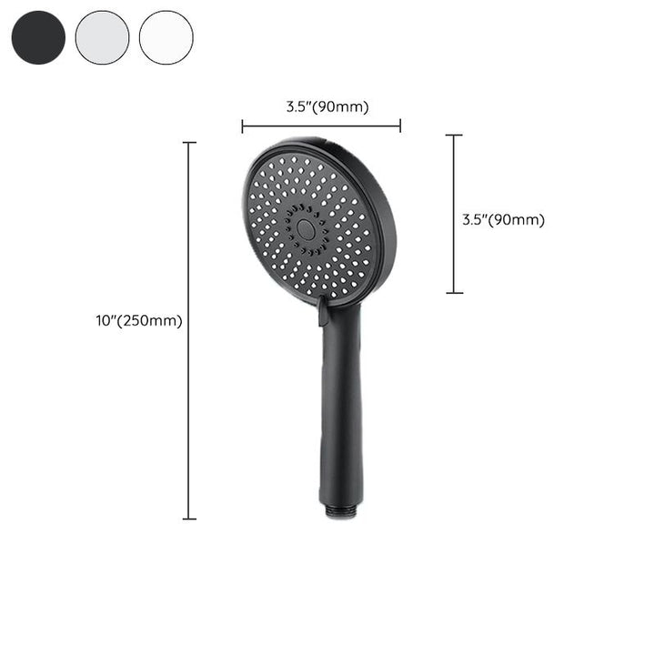 BowLift | Bathroom Shower Head 3-Jet Massage Wall-Mounted Round Shower Head